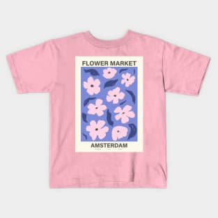 Flower Market Kids T-Shirt